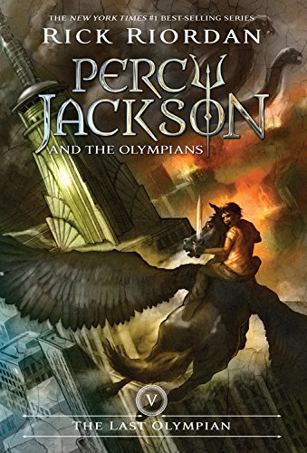 Percy Jackson and the Olympians The Last Olympian book cover
