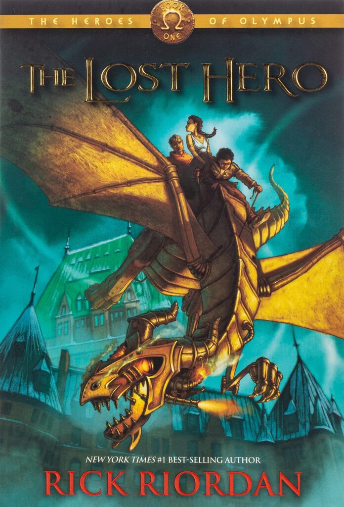 Heroes of Olympus The Lost Hero Book Cover